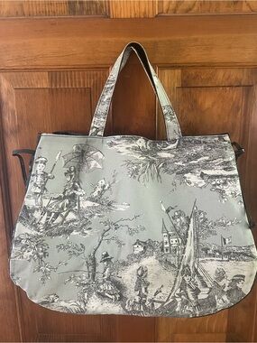 Alexia Hollinger Toile Pattern Tote Bag